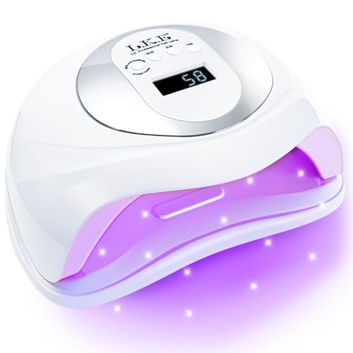 L.K.E Mini UV Lampe für Nägel 18W LED Lampes für Gelnägel mit Touch-Schalter und USB-Kabel UV Lampe Nägel für Alle UV Nagellack Nailart-Werkzeuge für Anfänger und Salon Profis