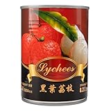 Lychees in Heavy Syrup, Canned Lychees in Syrup, Lychee Syrup for Drinks, Lychee Canned, Lychee in Syrup...
