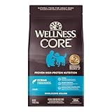 Wellness CORE Wholesome Grains Ocean Recipe, 4 Pound Bag