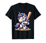 Unicorno Giocatore Di Baseball Magico