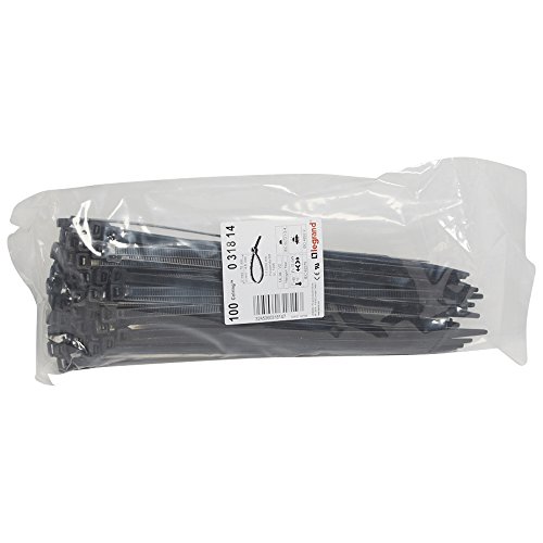 Colring Legrand noir 7.6 x 290 pour ranger les câbles de la maison