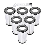 ANBOO 6 Stück Filter für AEG CX7, Ersatzfilter für AEG CX7, CX7-2, QX8, Waschbar Staubsauger Filter Flexibility Animal Ersatzfilter mit 1 Reinigungsbürste
