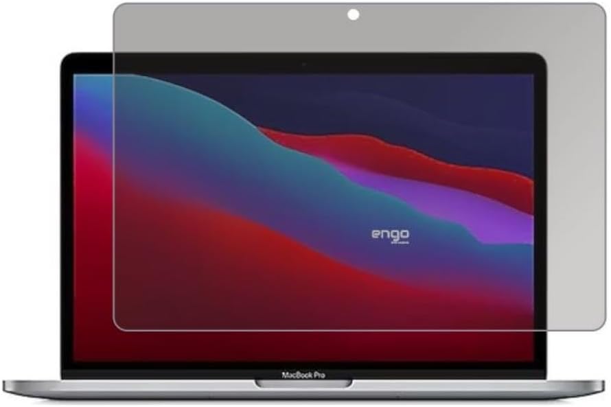 Engo Apple MacBook Pro 13 inç Hayalet Ekran Koruyucu 9H Nano 2016-2022 ile Uyumlu