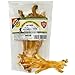 Green Butterfly Brands Beef Tendons for Dogs Made in USA. 6-10 Inch Grass Fed Farm-Raised American Beef Dog Treats. All Natural Dog Dental Chews. Grain Free Odor-Free Beef Dog Chews (5 Count)