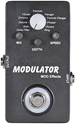 Amazon.com: JJSPP Pedal de efecto de guitarra eléctrica, pedal de efecto  modulador digital con 11 efectos de modulación, pedal de guitarra True  Bypass, carcasa de metal completa : Instrumentos Musicales