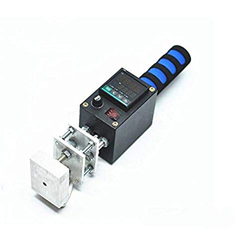 YiFun Trade 110V or 220V Hand Held Embosser Wood Hot Stamping Machine Leather Embossing Tool Manual Logo Electrical Brand Printing Machine (5 x 7 CM)