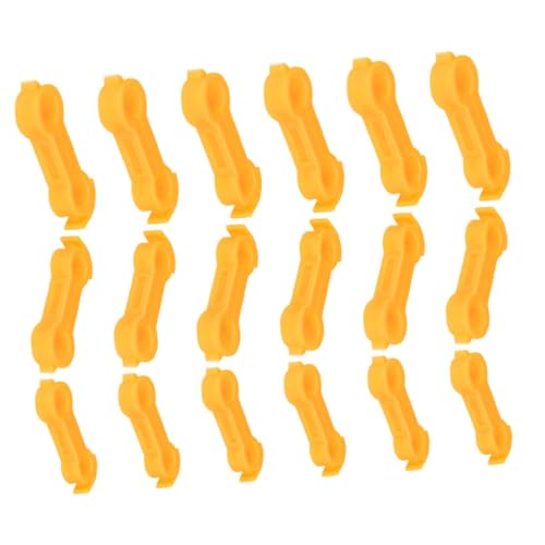 INOOMP 50pcs Bird Foot Bands Spraddle Leg Brace Poultry Leg Correction Rings 4mm-6mm Length for Chick Quail Parakeet and Duck Rehabilitation