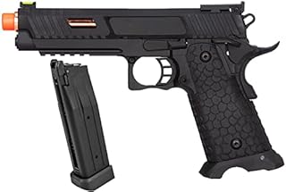 Metal Slide KLI 1911 Hi-Capa Baba Yaga Gas Blowback Airsoft Pistol - Green Gas