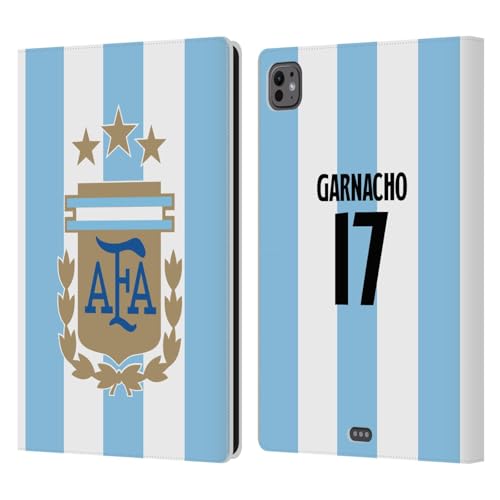 Étui iPad Pro 11 M4 2024 cuir Argentina Garnacho Head Case Designs protecteur