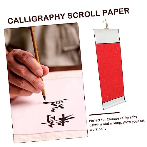 Scroll de calligraphie chinoise luxe en papier de riz pour peinture - 8