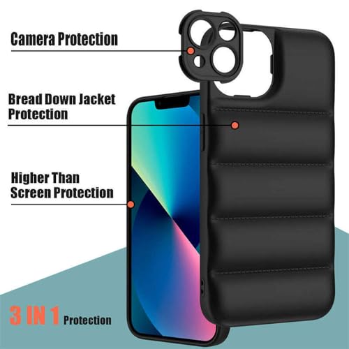 Coque iphone 13 duvet vert protectrice pour l'hiver - 6