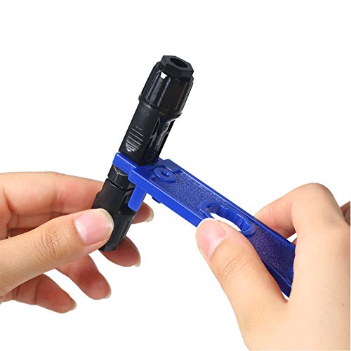 DECDEAL 20 pares de conectores de cabo do painel solar macho/fêmea com ferramenta de montagem de cha