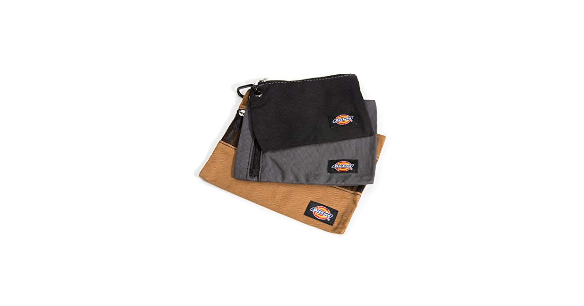 Amazon.com: Dickies Set of 3 Small Canvas Utility Pouches