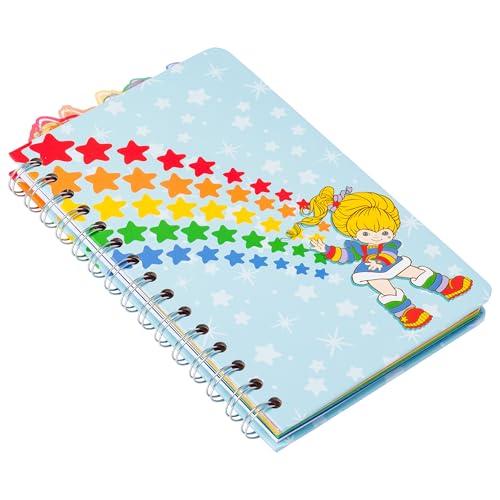 Carnet à onglets Rainbow Brite Silver Buffalo fini les notes perdues spirales - 6