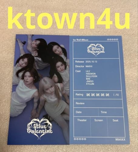 NMIXX Blue Valentine ktown4u tHg`Pbg