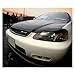JUCAQYZT Hood Scoops for Cars， Style Carbon Fiber Front Engine Bonnet Vented Hood Compatible for Honda Civic Ek Vti 1996-2000