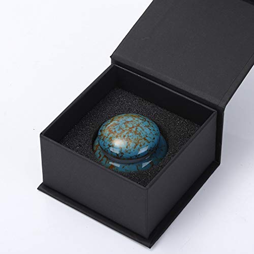 Small Urn for Human Ashes, 1.6'' Handicrafted Urn, Beautiful Tiny Keepsake Urns, Mini Urn Made of Ceramic - Image 4
