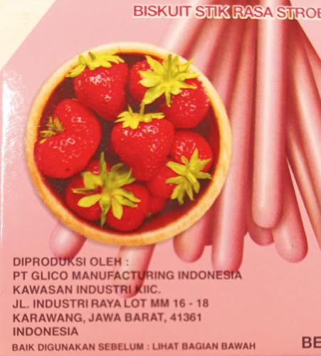 Pocky Sticks Variety Pack Coverd With Crunchy Biscuit, Chocolate, Strawberry, Matcha Green Tea, Cookies N Cream, Chocolte Banana, Pack Of 5, 70 grams Each