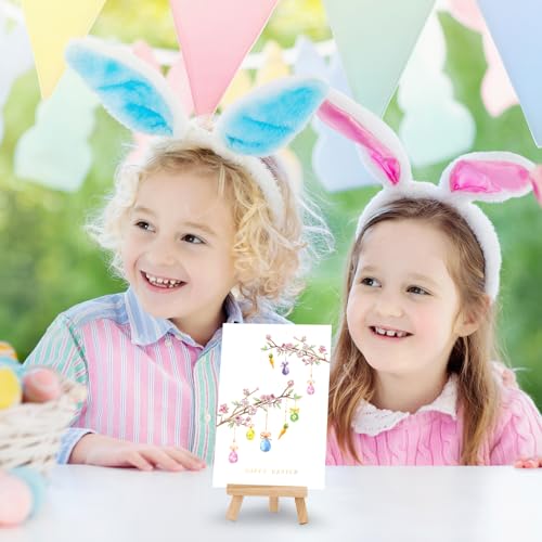 Cartes de vœux de Pâques aquarelle pour envoyer de l'amour à vos proches ce printemps