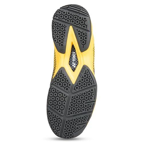 Image of YONEX Velo 100-i Badminton Shoes | Made in India | Ideal for Badminton,Squash,Table Tennis,Volleyball | Non-Marking Sole | TRU Cushion | Ergo Shape | Hexagrip |