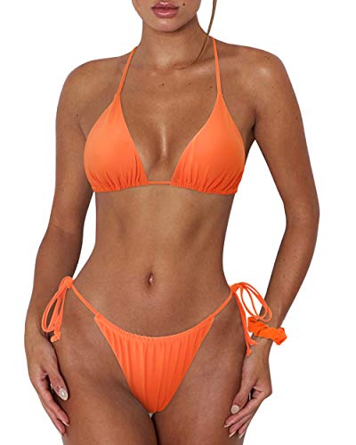 Bikini sexy triangle string brésilien DOULAFASS idéal pour bronzer au bord de la piscine - 2