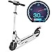 Patinete Electrico Plegable, 30 Km Alcance, 350W Motor Velocidad Máxima de 30 km/h, 8,5 Pulgadas Patinete Eléctrico Adulto con Pantalla LCD para Adultosy Adolescente