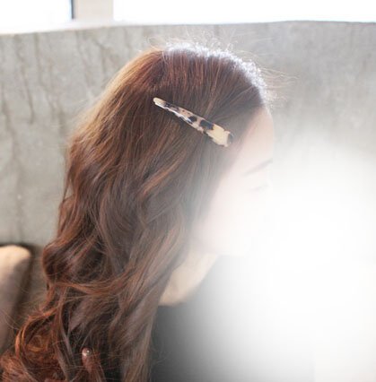 Meilliwish Leopard Wedding Women Girls Alligator Clip Hairpin 1 PCS(A78)(Beige) - Image 4