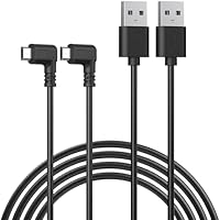 Vancle Cable Cargador para Mando Nacon Playstation 4/ PS4 Slim/