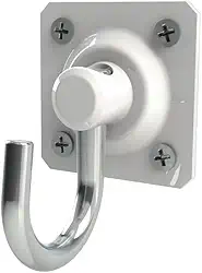 Par De Gancho Armador De Rede Mini Branco