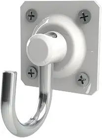 Par De Gancho Armador De Rede Mini Branco