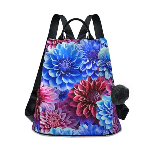 Dahlia bleu vibrant sans entretien fleur artificielle durable