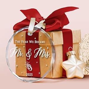 Wedding Gifts Mr and Mrs Gifts Wedding Gift Ideas for Couples 2025 Future Mr and Mrs Gift Ideas 1st Bridal Shower Ornaments for Bride Bride to Be Glass Ornament 2025