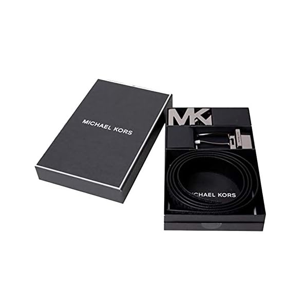 Michael Kors Men's 36H9MBLY4V Box Jet Set 4 In 1 Signature Leather Gift Set Belt (Black) � - Image 4