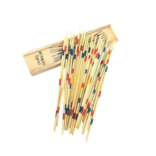mophrati 31 Piezas de para Madera para niños, Palo de colección, Oficina interactiva para Padres e Hijos, Juguete Juego Divertido temprano, Suministros para Festivales para niñas