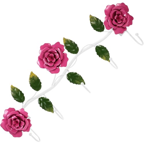 NIYANGLE Perchero de Pared de Hierro Forjado