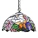 Produktbild Tiffany Pendelleuchte Höheverstellbar Retro Hängelampe Vintage Deko Leuchte E27 Glas Lampen Esstisch Esszimmer Kronleuchter Küchenlampen Wohnzimmerlampe Hängeleuchte Schlafzimmer Keller Loft Cafe Bar