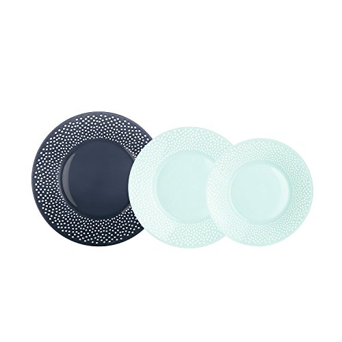 ARC 5699200 Servizio Tavola 18 Pezzi Vetro Bulla