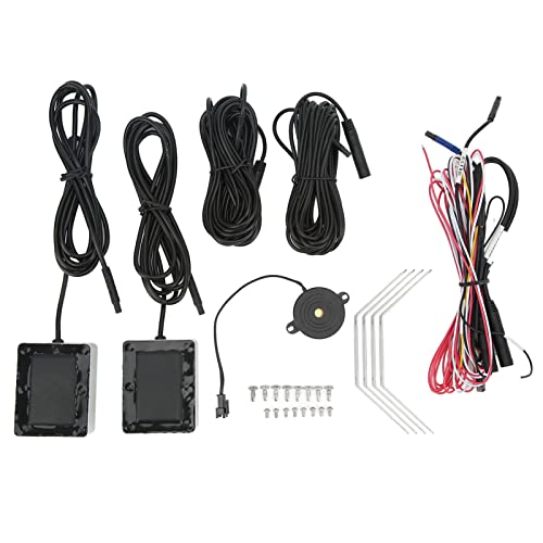 Torvex Blind Spot Detection Sensor, 24GHz BSD radar blind spot monitor and lane change warning sensor IP67 car rear bumper radar kit for vehicle blind spot detection system retrofit