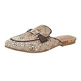 Guess Women's BOMMIYAA Mule, Medium Brown 210, 10