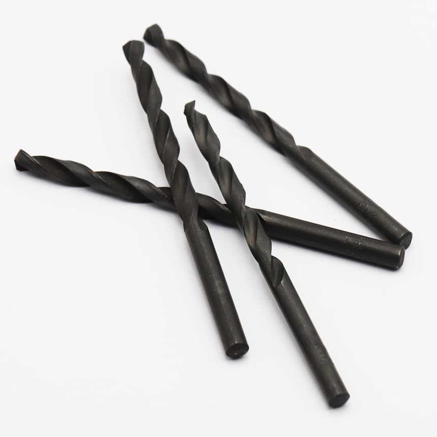 1PC 20x205mm High Speed Steel HSS Black Straight Hole Cutter Driller Spiral Twist Drill Bit