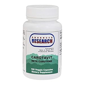 Advanced Nutritional Research Carotavit Beta Carotene 100 Veg Capsules