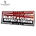 YttBuy-2-Pack-Elect-A-Clown-Expect-A-Circus-Bumper-Stickers-Anti-Trump-Vinyl-Political-Bumper-Sticker