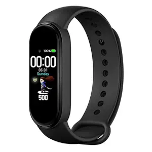 Exxelo M8 Band Bracelet/Fitband, Heart Rate Monitor Sensor OLED Bluetooth Wristband Waterproof Sports Health Activity Tracker Watch with 2 Year Warranty