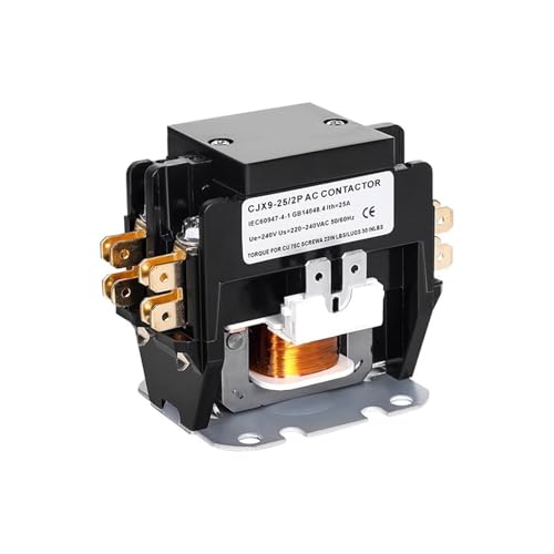 Contacteur a usage specifique MAC1 a 3 poles commande stable pour compresseur de clim