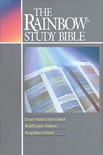 Rainbow Study Bible King James Version