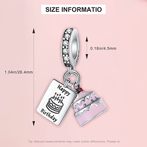 925 Sterling Silver Charms for Bracelets Necklaces I LOVE YOU Travel Passport Butterfly Graduation Shoe Shaped Charm Beads DIY Pendant Jewelry for Women Mom3