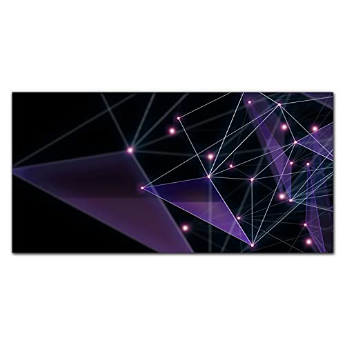 Photo sur verre acrylique 100x50cm pour sublimer le design de votre salon moderne