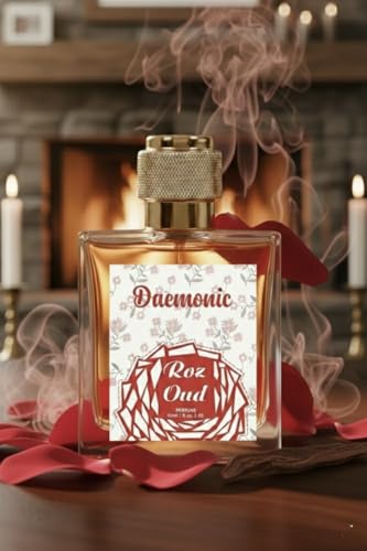 Image of Daemonic Roz Oud Perfume for Men & Women - Long Lasting Luxury Oud & Rose Fragrance | Premium Eau De Parfum