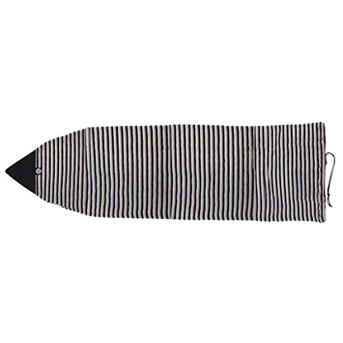 Milageto 5 '- 10.6' Surfboard Sock Shortboard Surf Windsurf Board Thruster Bags - 6.0ft