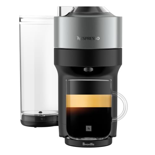 Nespresso Vertuo Pop+ Deluxe Coffee and Espresso Maker by Breville, Titan